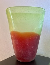 Vase glas grün gebraucht kaufen  Leipzig