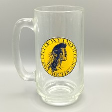 Caneca de cerveja Wyandotte Michigan vidro vintage índio nativo americano comprar usado  Enviando para Brazil