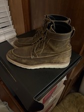 Bota Nisolo Masculina All Weather Mateo Moc Toe Couro Camurça Encerado Marrom Tamanho 13 EUA comprar usado  Enviando para Brazil