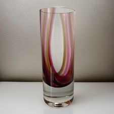 Caithness glass vase for sale  KEIGHLEY