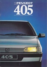 Catalogue / brochure Peugeot 405 1988 Belgique en français, usado comprar usado  Enviando para Brazil