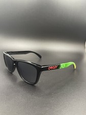 Oakley Jupiter Camo Frogskin Polished Black w/ Black Iridium Lenses New, usado comprar usado  Enviando para Brazil