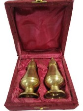 Brass salt pepper for sale  ROMFORD