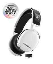 Auriculares inalámbricos para juegos - SteelSeries Arctis 7+ (blanco/negro), usado segunda mano  Embacar hacia Argentina