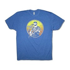 Camiseta masculina Eric Paslay Live Circle 2015 Tour (Bing-GrBay) azul média, usado comprar usado  Enviando para Brazil