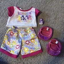 Build a Bear - Care Bears - Juego de ropa de pijama y zapatos “We Care” segunda mano  Embacar hacia Mexico