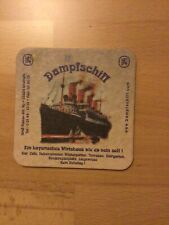 Werbebierdeckel dampfschiff ba gebraucht kaufen  Eggolsheim