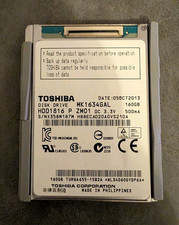 HDD de 160 GB para iPod Classic 7ª geração - Toshiba MK1634GAL, disco rígido ZIF comprar usado  Enviando para Brazil