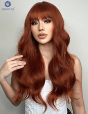 Perruque rousse synthétique d'occasion  Artix