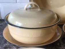 Kango yellow enamelware for sale Kango yellow enamelware for sale  LONDON