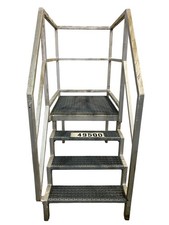 Stahltreppe industrietreppe au gebraucht kaufen  Dinslaken