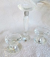 Crystal candle holder for sale  Lubbock