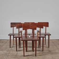 Set six walnut for sale  Los Angeles