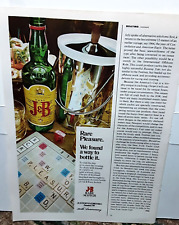 1974 JB raro jogo de scrabble uísque escocês impressão original anúncio anos 70 comprar usado  Enviando para Brazil