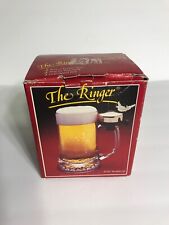 Caneca de cerveja vintage Le’ Sonne’ur The Ringer 16 oz/1/2 litro vidro transparente prensado caixa OG comprar usado  Enviando para Brazil