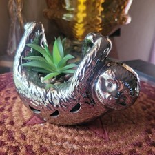 Silver toned ceramic for sale  Hillsboro