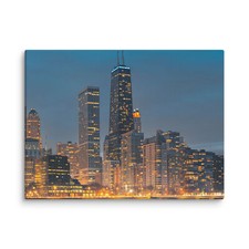 Chicago night skyline for sale  USA