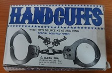 Handcuffs metal fancy for sale  TONBRIDGE