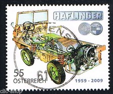 Austria francobollo haflinger usato  Prad am Stilfserjoch