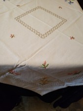 Mitteldecke tischdecke kreuzst gebraucht kaufen  Rehburg-Loccum