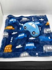 Cobertor Lovey bebê meninos carros caminhões ônibus azul 12x12 pelúcia comprar usado  Enviando para Brazil