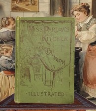 1887 ANTIQUE COOKBOOK Vintage Cookery VICTORIAN RECIPES Baking Confectionery Old comprar usado  Enviando para Brazil
