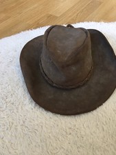 Lässiger cowboyhut leder gebraucht kaufen  Berg