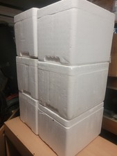 Polystyrene boxes 40x40x30cms for sale  WICKFORD