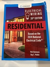 Electrical wiring textbooks for sale  San Diego