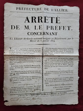 Affiche 1814 legion d'occasion  Dinan