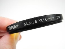 Tiffen 58mm yellow for sale  Lincoln