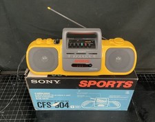 Gravador cassete rádio AM/FM baixo Sony Sports Maga comprar usado  Enviando para Brazil