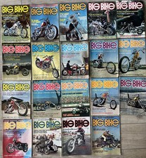 19 X Big Bike Magazine 1971 1972 1973 1974 Vintage Motocicleta Chopper Harley  comprar usado  Enviando para Brazil