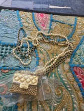 Gold leather pearl for sale  Windermere