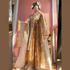 Vestido fantasia cosplay feminino antigo chinês bordado tradicional fada hanfu comprar usado  Enviando para Brazil