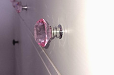 Möbelknäufe diamant rosa gebraucht kaufen  Abtweiler, Lauschied, Staudernheim