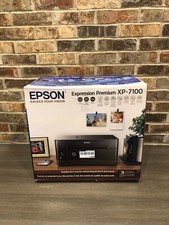 Nova Impressora Fotográfica Colorida All-In-One Sem Fio Epson XP-7100 Caixa Aberta comprar usado  Enviando para Brazil