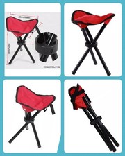 Red tripod stool for sale  DUDLEY