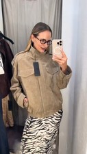Zara suede leather d'occasion  Expédié en Belgium