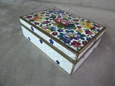Boîte émail cloisonné. d'occasion  Pézilla-la-Rivière