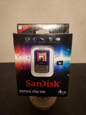 SANDISK Sansa Clip Zip 4GB MP3 Player Rádio FM Gravador de Voz Novo Na Caixa Roxo comprar usado  Enviando para Brazil