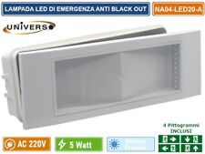 Lampada led emergenza usato  Caserta