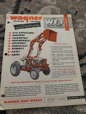 Wagner wf3 loader for sale  Berlin