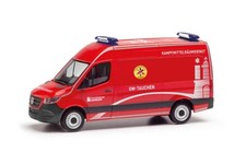 Herpa MB Sprinter '18 Halbbus Feuerwehr Hamburg/Rettungstaucher 098519 comprar usado  Enviando para Brazil
