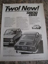 FIAT 850 TEST DRIVE UM NOVO FIAT HOJE CARROS CUPÊ ESPECIAIS 68 ANÚNCIO A4 TAMANHO ARQUIVO 6, usado comprar usado  Enviando para Brazil