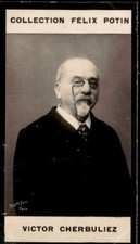 Używany, figurina 1902 #  COLLECTION FELIX POTIN PARAPETY Paris VICTOR CHERBULIEZ na sprzedaż  Wysyłka do Poland