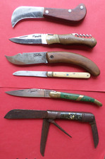 Lot anciens couteaux d'occasion  Châteauroux