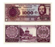 Paraguay 1000 guaranies usato  Vilminore di Scalve
