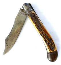 Ancien couteau cervidé d'occasion  Tigy