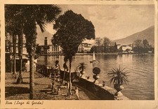 Cartolina riva del usato  Treviso Bresciano